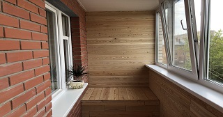 Отделка, остекление, утепление балконов в Каменске-Шахтинском от 210 руб. м/2.