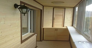 Отделка балкона под ключ Каменск-Шахтинский, цена от 5864 руб.